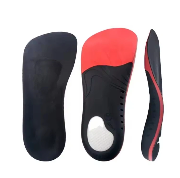 Sports 3/4 Length PU Shoe Inserts For Flat Feet